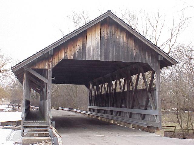 sunset ridge covered bridge