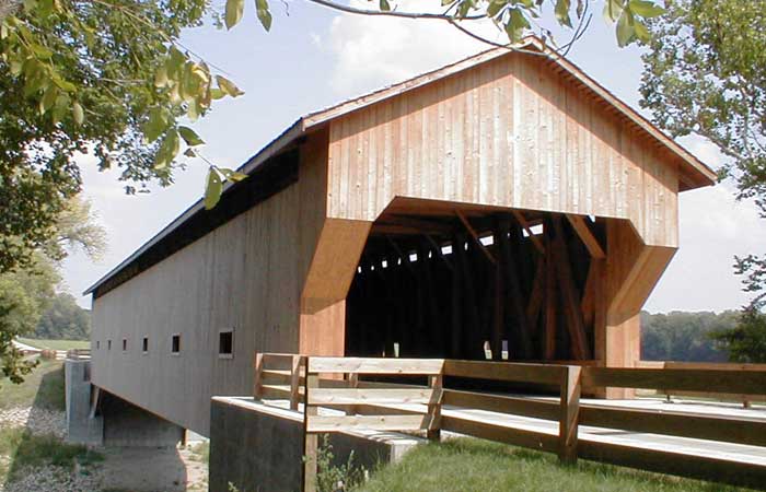 Greenup Illinois covered bridge