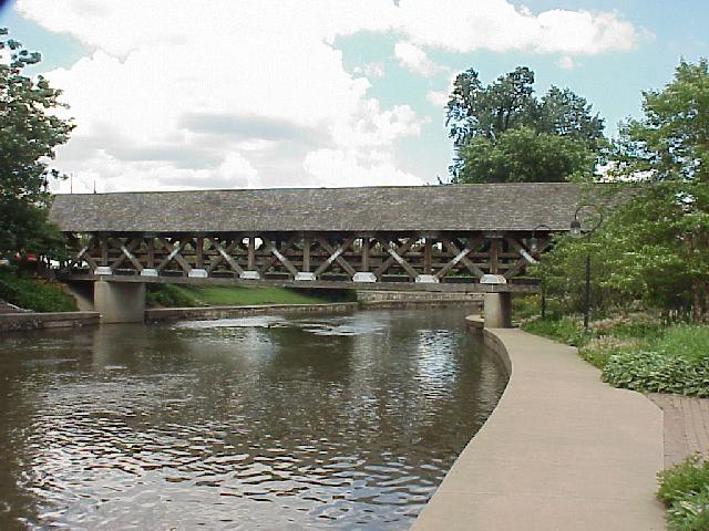 DuPage River covered bridge