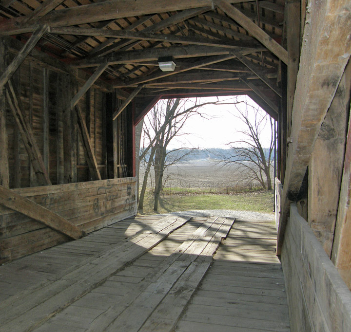 Allaman covered bridge