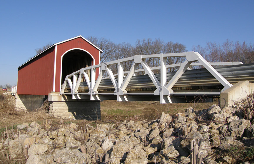 Wolf bridge illinois