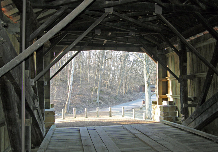 Inside little mary's bridge