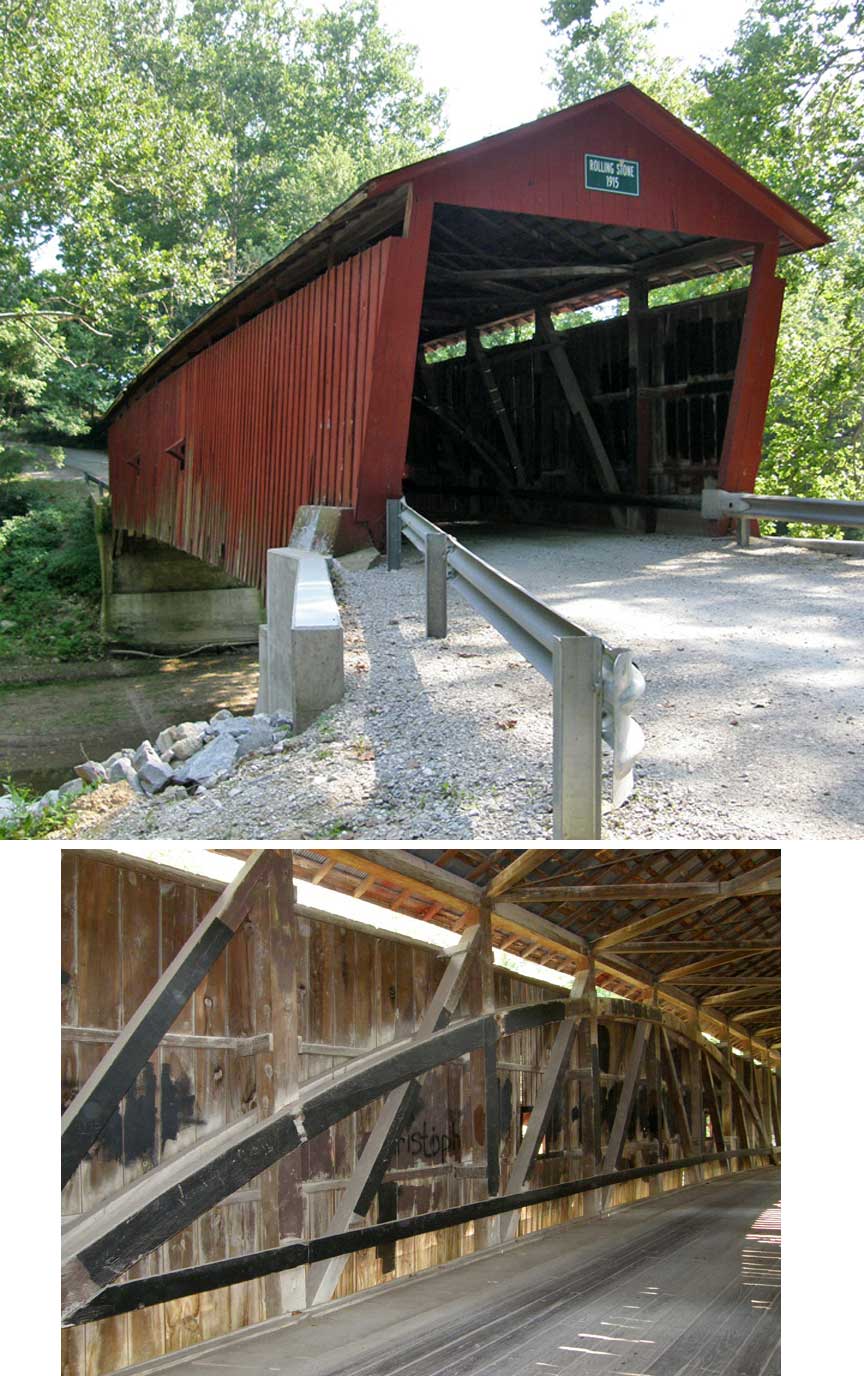 rolling stone bridge