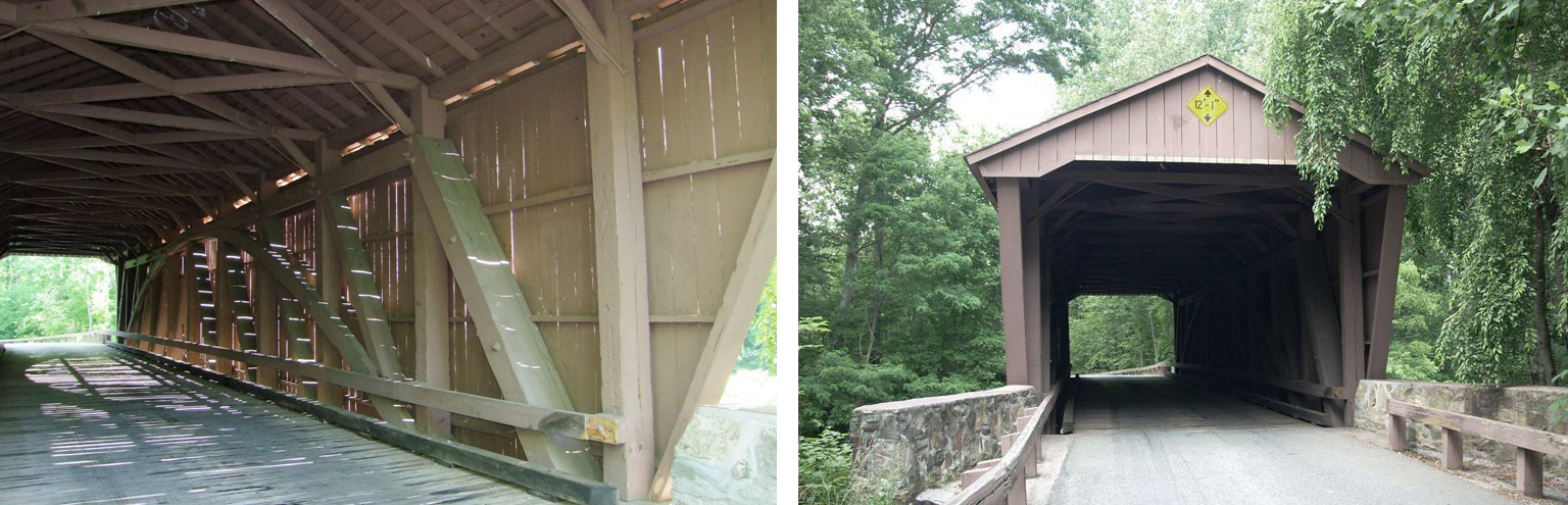 Jericho road covered bridge