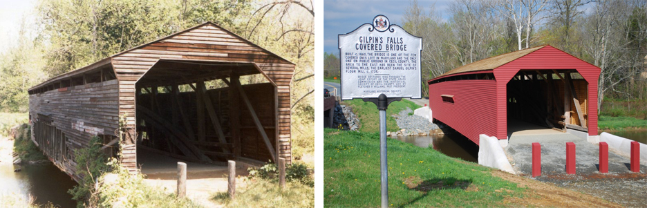 Gilpin Falls covered bridge