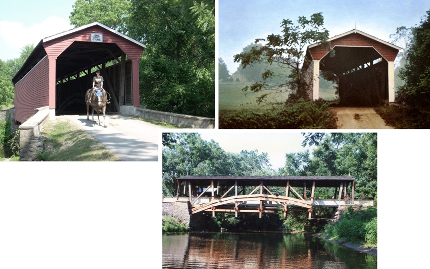 Foxcatcher farm covered bridge