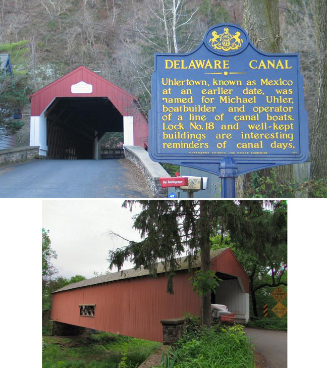 Uhlerstown covered bridge