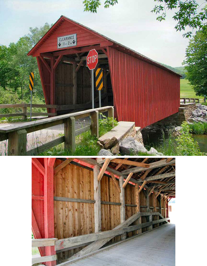 Logan Mills covered bridge